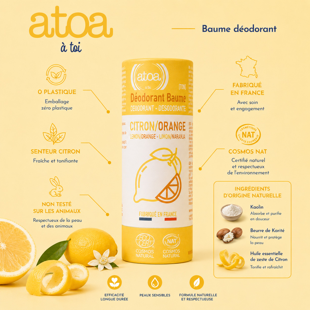 atoa_baume_agrumes_composition déodorant baume agrume